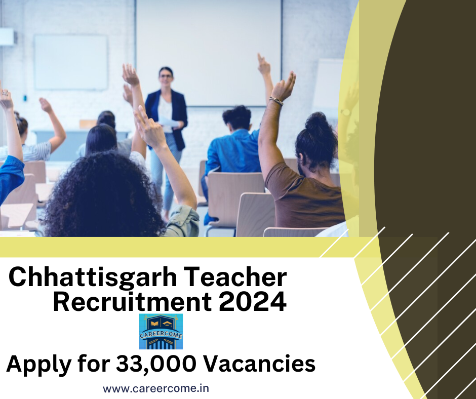 Chhattisgarh Teacher Recruitment 2024