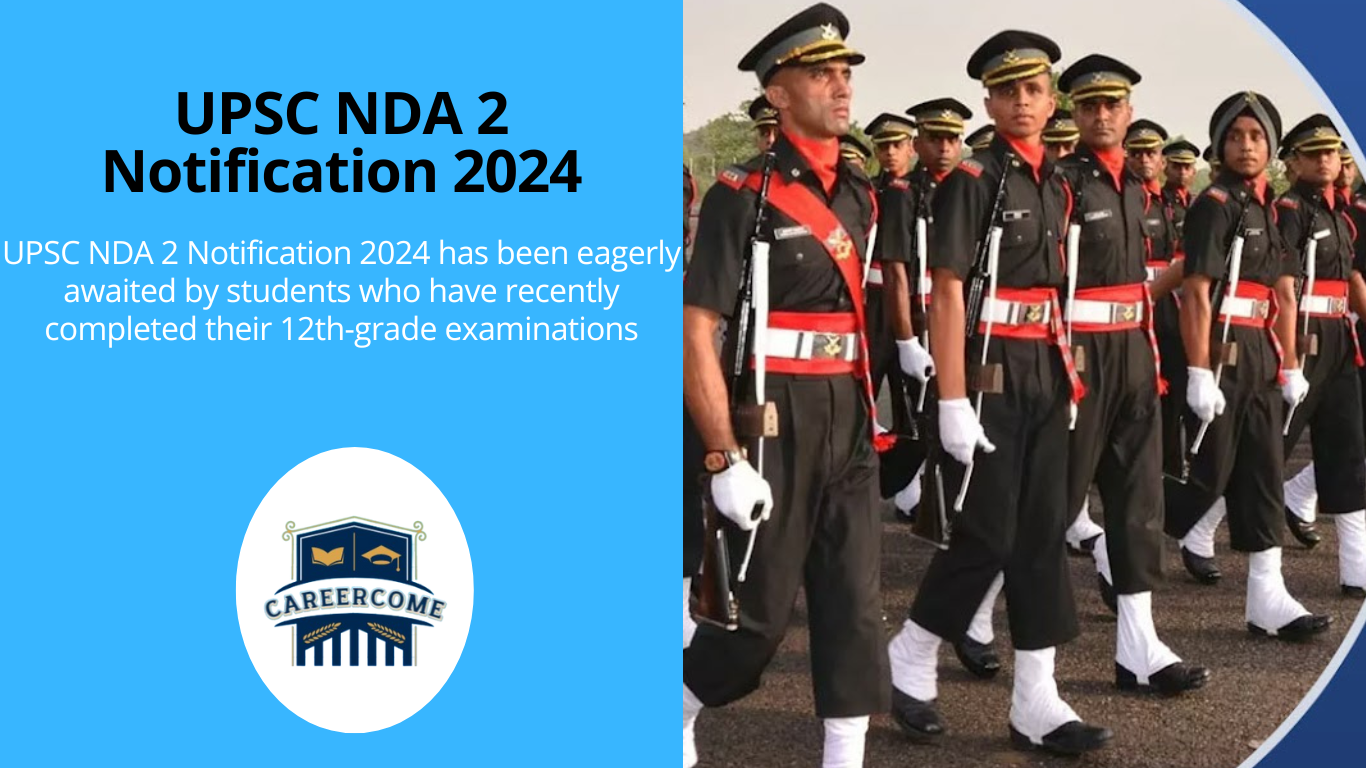 UPSC NDA 2 Notification 2024