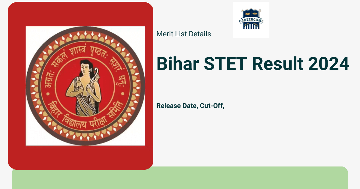 Bihar STET result 2024